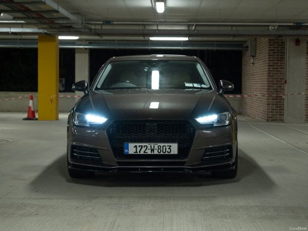 Audi A4 Saloon, Diesel, 2017, Brown
