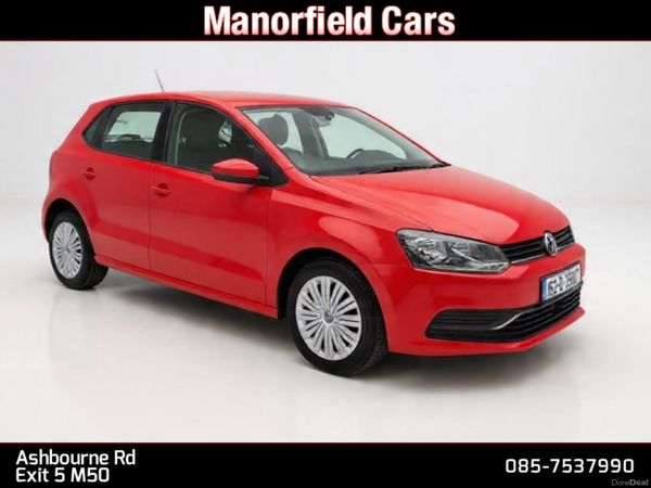 Volkswagen Polo Hatchback, Petrol, 2016, Red