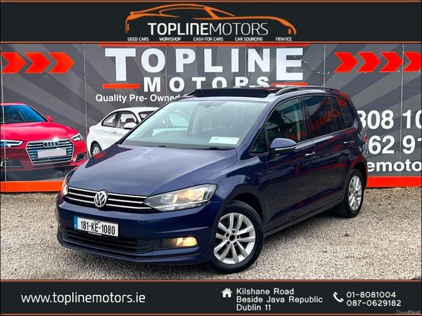 Volkswagen Touran MPV, Diesel, 2018, Blue
