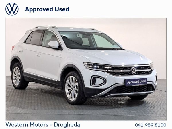 Volkswagen T-Roc SUV, Diesel, 2023, White