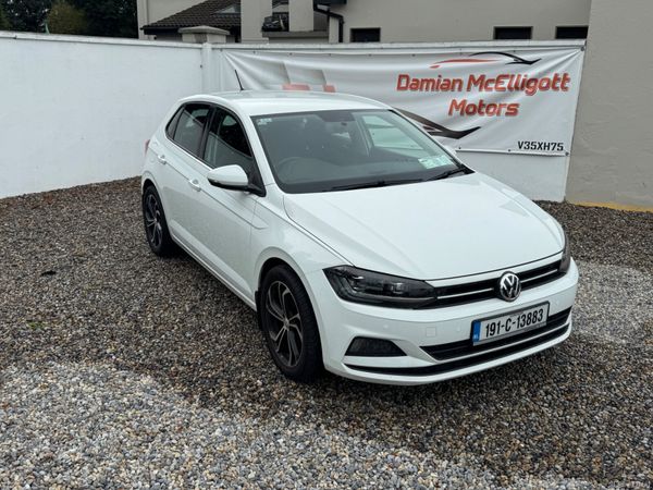 Volkswagen Polo Hatchback, Diesel, 2019, White
