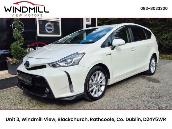 Toyota Prius Saloon, Petrol Hybrid, 2019, White