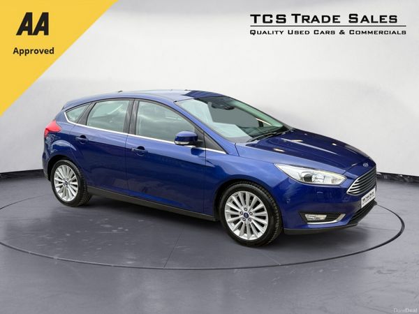 Ford Focus Hatchback, Diesel, 2018, Blue