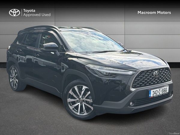 Toyota Corolla Cross SUV, Petrol Hybrid, 2024, Black