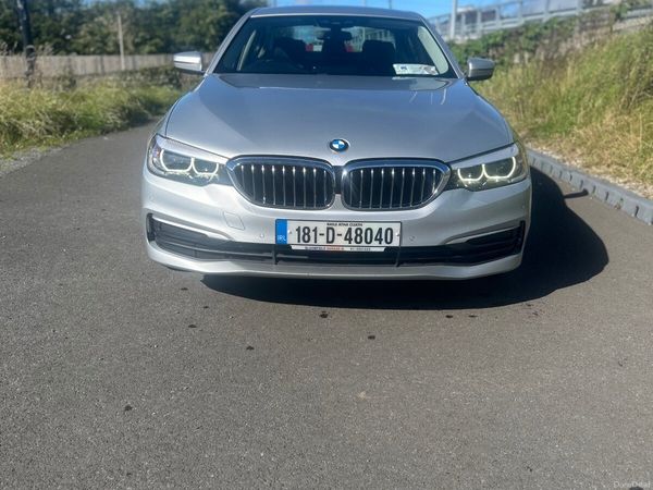 BMW 5-Series Saloon, Diesel, 2018, Silver