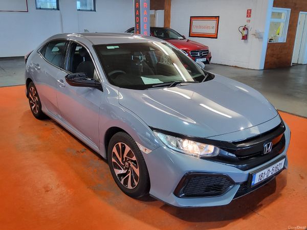 Honda Civic Hatchback, Petrol, 2018, Grey