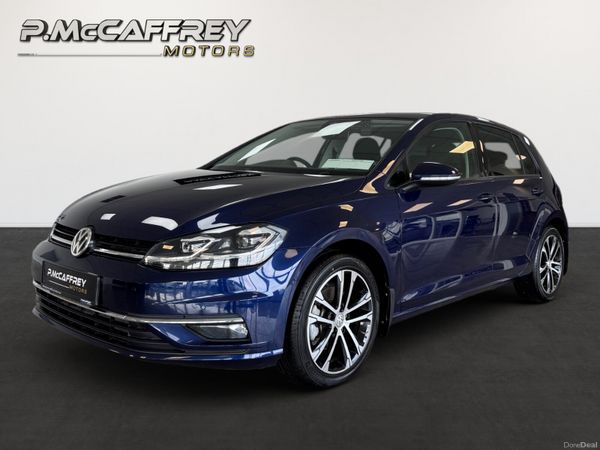 Volkswagen Golf Hatchback, Diesel, 2019, Blue