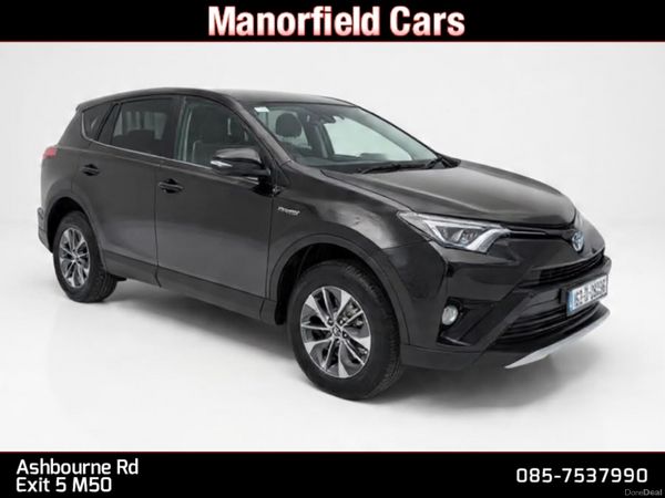 Toyota RAV4 SUV, Petrol Hybrid, 2016, Black