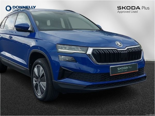 Skoda Karoq Estate, Petrol, 2023, Blue