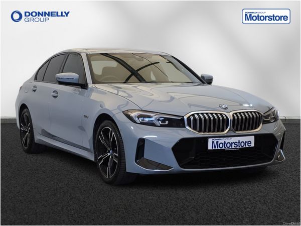 BMW 3-Series Saloon, Petrol Hybrid, 2023, Grey