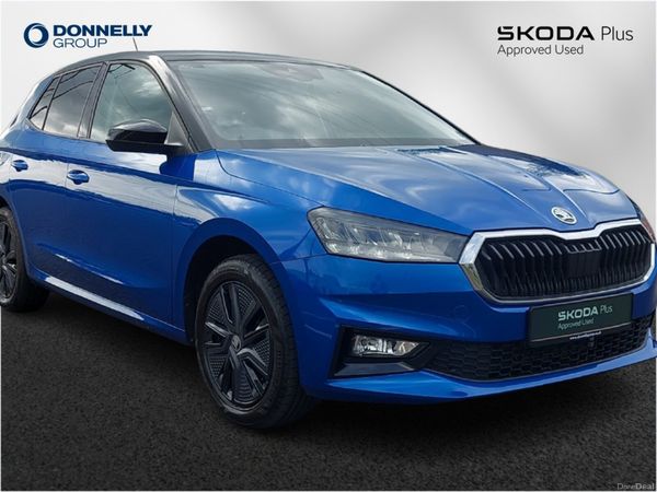 Skoda Fabia Hatchback, Petrol, 2025, Blue
