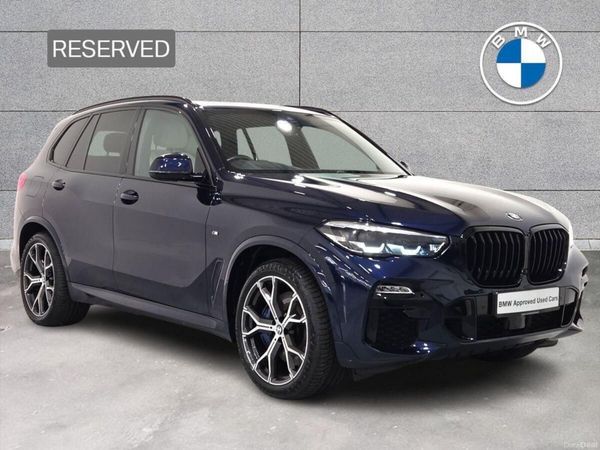 BMW X5 SUV, Petrol Plug-in Hybrid, 2021, Blue