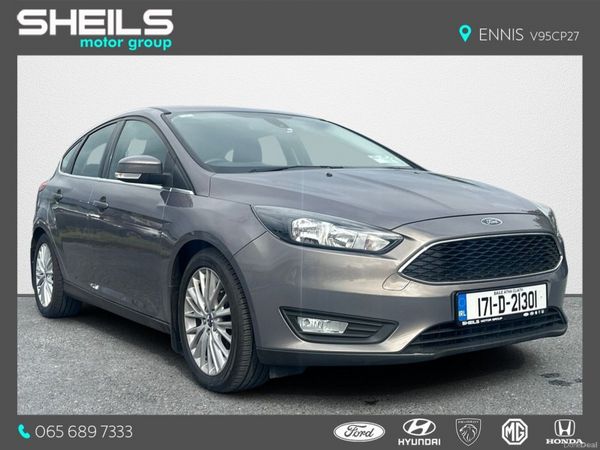 Ford Focus Hatchback, Diesel, 2017, Brown