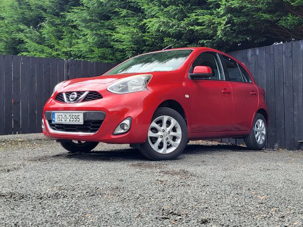 Nissan Micra Hatchback, Petrol, 2015, Red
