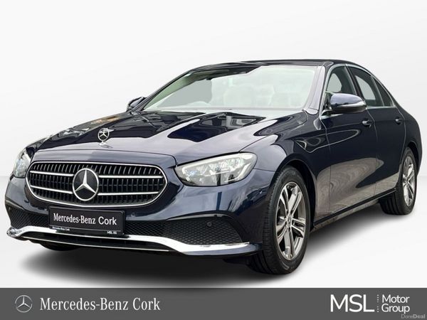 Mercedes-Benz E-Class Saloon, Diesel Hybrid, 2023, Blue