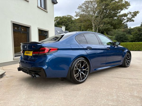 BMW M5 Saloon, Petrol, 2018, Blue