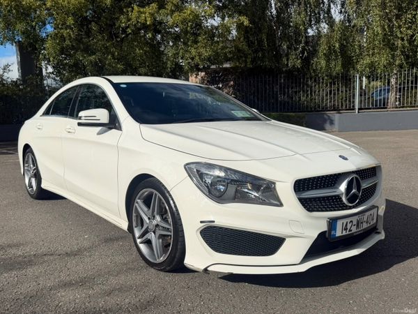 Mercedes-Benz CLA Saloon, Petrol, 2014, White