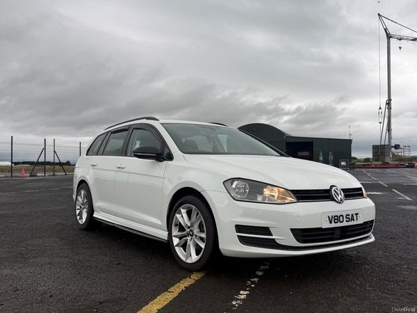 Volkswagen Golf Estate, Diesel, 2015, White