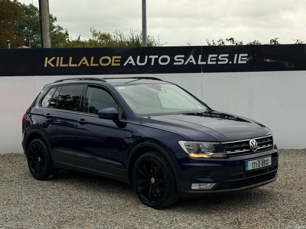 Volkswagen Tiguan SUV, Diesel, 2017, Blue