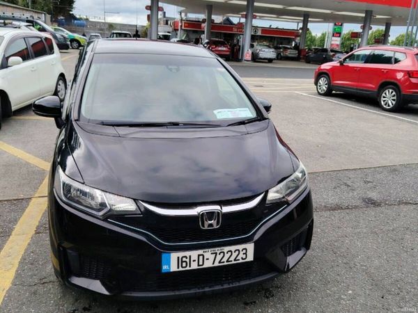 Honda Fit Hatchback, Petrol Hybrid, 2016, Black