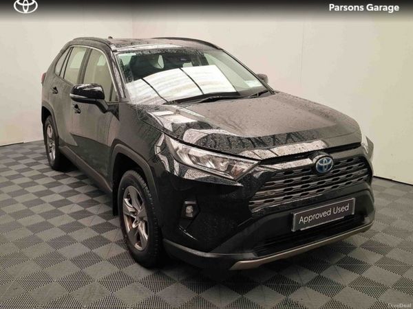 Toyota RAV4 SUV, Petrol Hybrid, 2023, Black