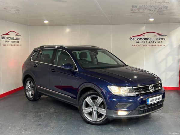 Volkswagen Tiguan Estate, Diesel, 2019, Blue