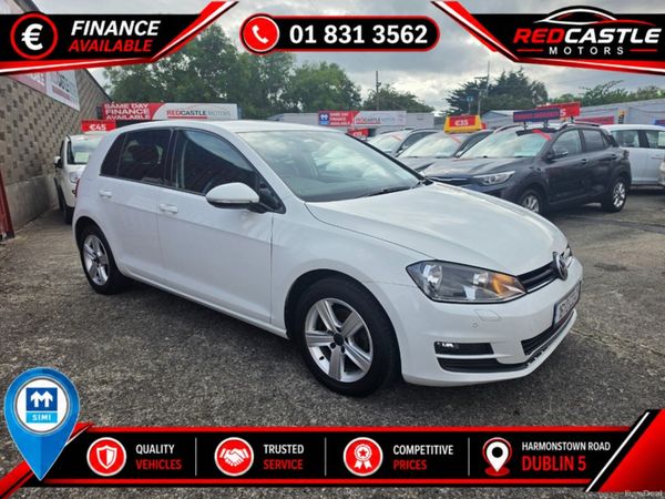 Volkswagen Golf Hatchback, Diesel, 2016, White