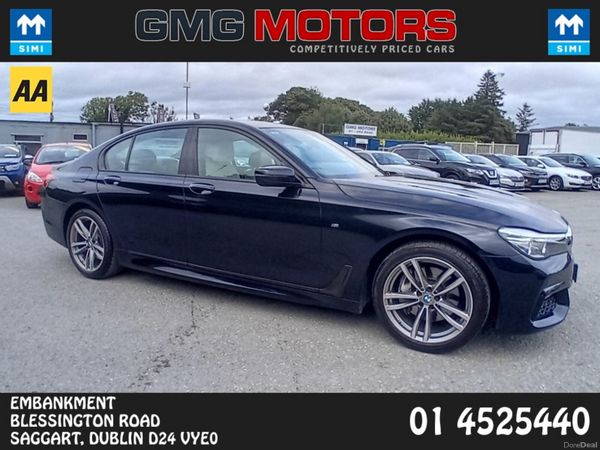 BMW 7-Series Saloon, Diesel, 2017, Black