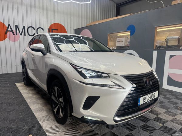 Lexus NX SUV, Petrol Hybrid, 2019, White