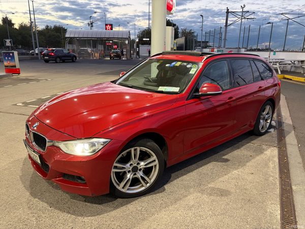 BMW 3-Series Estate/Jeep, Diesel, 2013, Red