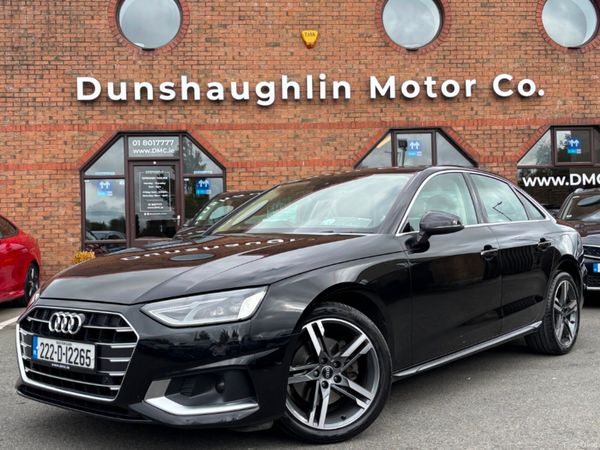 Audi A4 Saloon, Diesel, 2022, Black