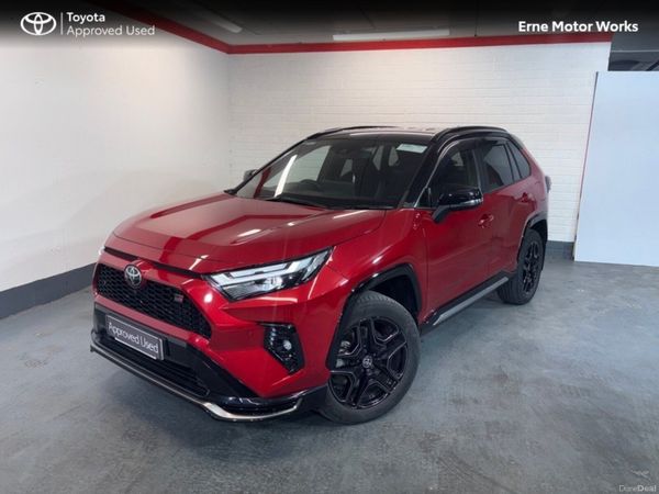 Toyota RAV4 Estate, Petrol Plug-in Hybrid, 2025, Red