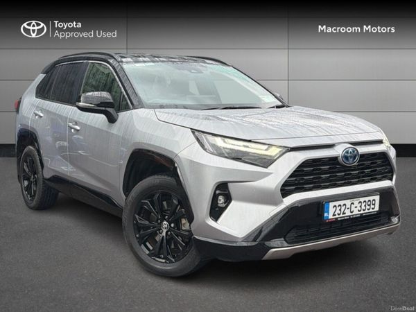 Toyota RAV4 SUV, Petrol Hybrid, 2023, Grey