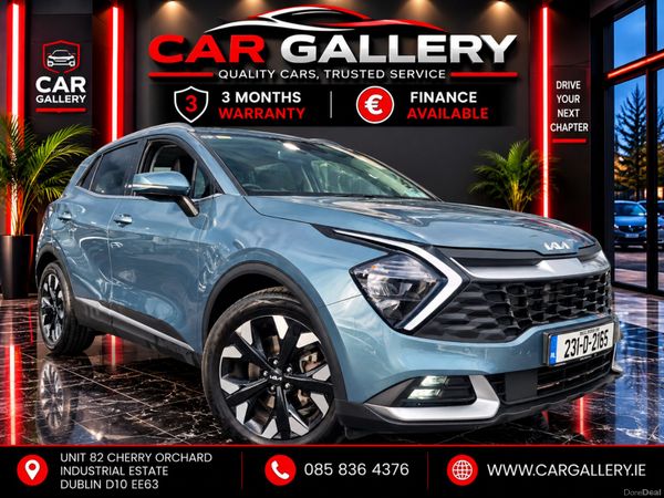 Kia Sportage SUV, Petrol Plug-in Hybrid, 2023, Grey