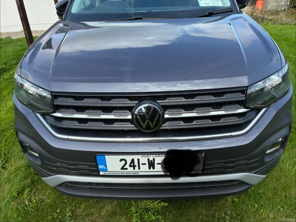 Volkswagen T-Cross Hatchback, Petrol, 2024, Grey