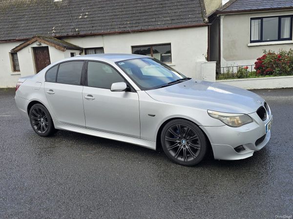 BMW 5-Series Saloon, Diesel, 2008, Silver