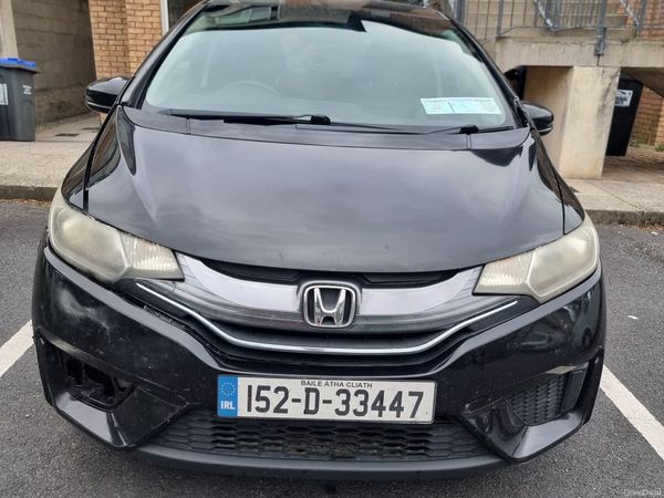 Honda Fit Hatchback, Petrol Hybrid, 2015, Black