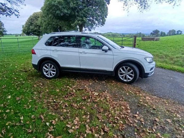 Volkswagen Tiguan SUV, Diesel, 2017, White