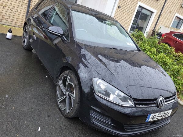 Volkswagen Golf Hatchback, Petrol, 2014, Black