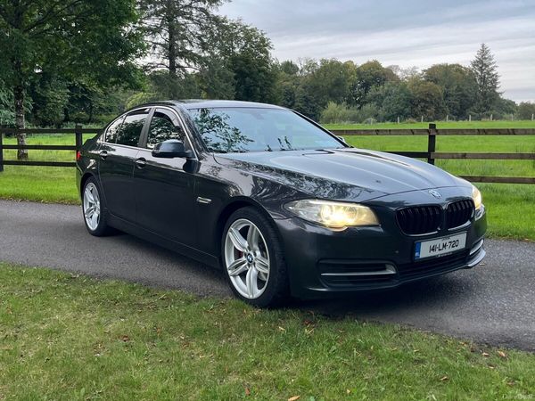 BMW 5-Series Saloon, Diesel, 2014, Grey