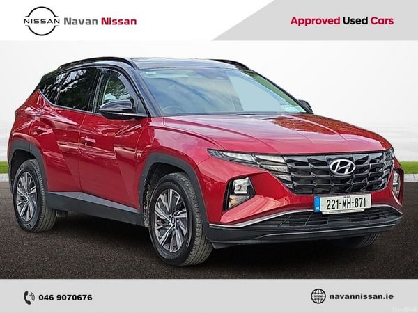 Hyundai Tucson SUV, Petrol Hybrid, 2022, Red