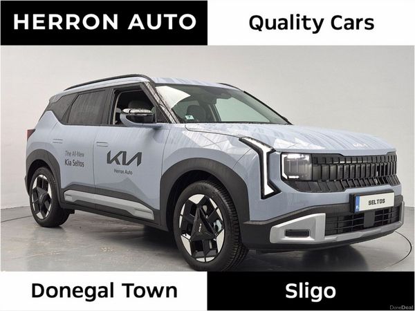 Kia Seltos SUV, Petrol Hybrid, 2027, Black