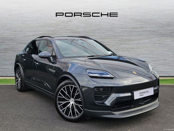 Porsche Macan SUV, Electric, 2026, Grey