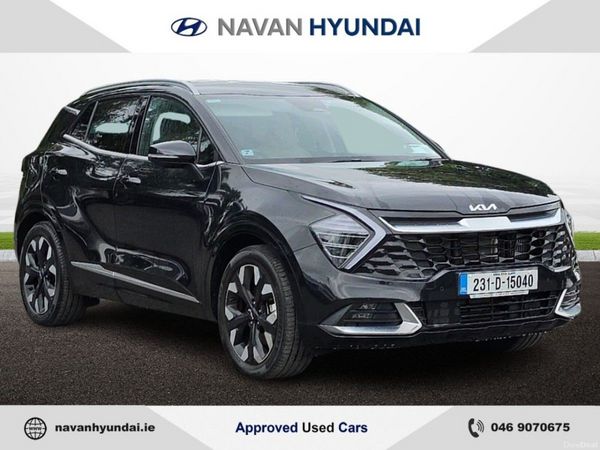 Kia Sportage SUV, Petrol Plug-in Hybrid, 2023, Black
