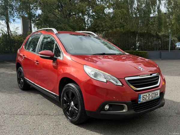 Peugeot 2008 SUV, Diesel, 2015, Red