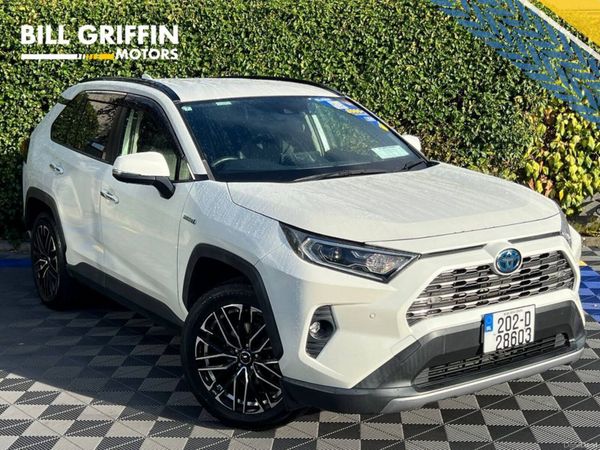 Toyota RAV4 SUV, Petrol Hybrid, 2020, White