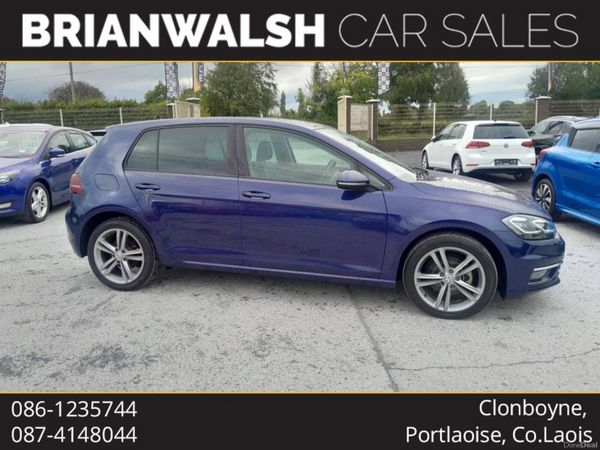 Volkswagen Golf Hatchback, Diesel, 2019, Blue