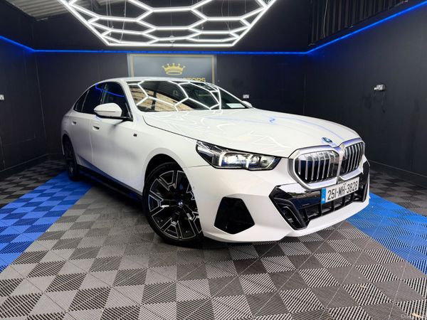 BMW 5-Series Saloon, Petrol, 2025, White