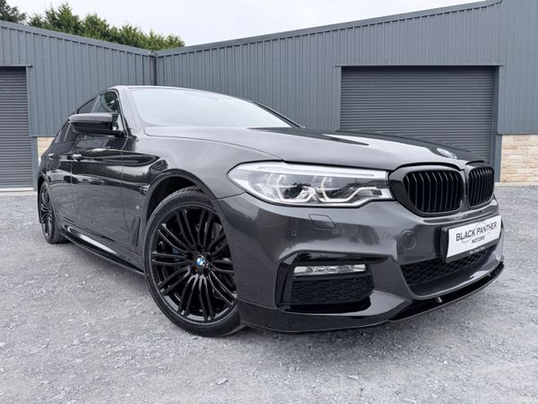 BMW 5-Series Saloon, Petrol Plug-in Hybrid, 2017, Grey