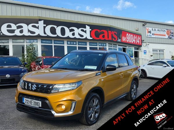 Suzuki Vitara SUV, Petrol Hybrid, 2021, Gold